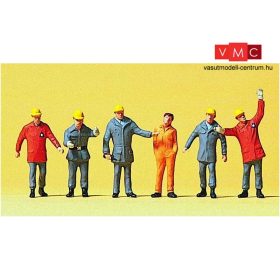 Preiser 10458 THW-munkások az 1990-es évekből (H0)