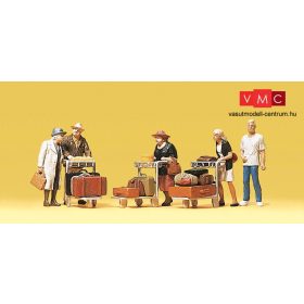 Preiser 10459 Utasok sok csomaggal (H0)