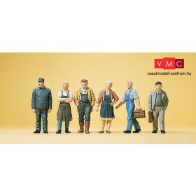 Preiser 10472 A falu főutcáján (H0)