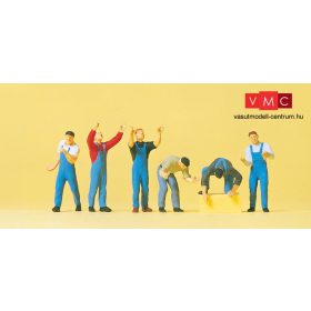 Preiser 10497 Állványzaton dolgozók (H0)