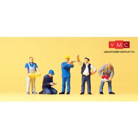 Preiser 10498 Ezermesterek munkában (H0)