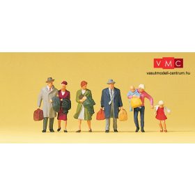 Preiser 10511 Sétáló utasok (H0)