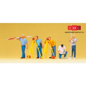 Preiser 10512 Földmérők munkában (H0)