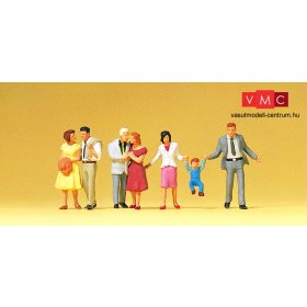 Preiser 10514 Sétáló párok (H0)