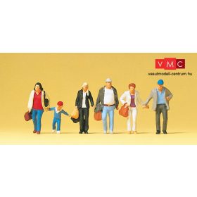Preiser 10516 Sétáló utasok (H0)