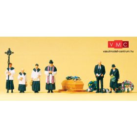 Preiser 10520 Temetés (katolikus) (H0)