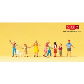 Preiser 10530 Játszó gyerekek (H0)