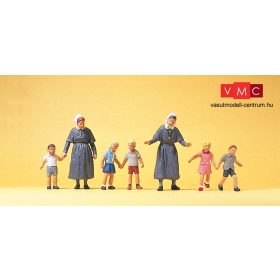 Preiser 10533 Apácák gyerekekkel (H0)