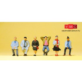 Preiser 10537 Ülő utasok (H0)