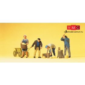 Preiser 10539 A parasztudvaron (H0)