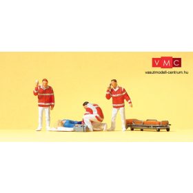 Preiser 10543 Mentősök bevetésen (H0)