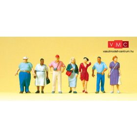 Preiser 10548 Járókelők, gyalogosok (H0)