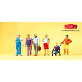 Preiser 10550 Kismamák és szülők (H0)