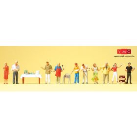 Preiser 10553 Grillparti a kertben (H0)