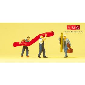 Preiser 10568 Fuvarosok szőnyeggel (H0)