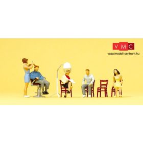 Preiser 10569 Fodrásznál (H0)