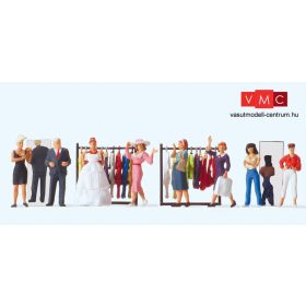 Preiser 10586 A ruhaboltban (H0)