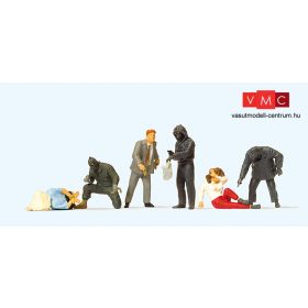 Preiser 10588 Rablótámadás, bankrablás (H0)