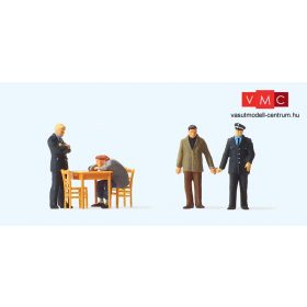 Preiser 10590 Rendőrségi kihallgatáson (H0)