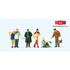 Preiser 10591 Járókelők, gyalogosok (H0)