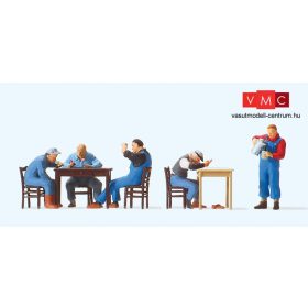 Preiser 10601 Amerikai vasutasok pihenőben (H0)