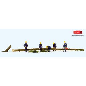 Preiser 10609 THW viharkár elhárítók (H0)