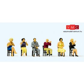 Preiser 10624 Ülő tapsoló nézők (H0)