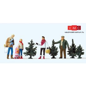 Preiser 10627 Karácsonyfa vásár (H0)