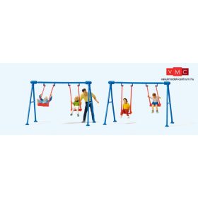 Preiser 10630 Hintázó gyerekek (H0)