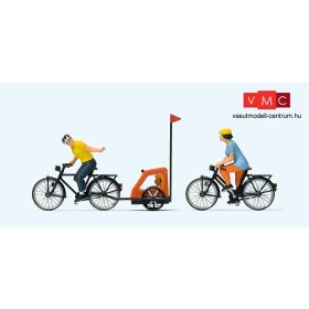 Preiser 10636 Családi kerékpártúra (H0)