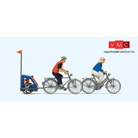 Preiser 10638 Családi kerékpártúra (H0)