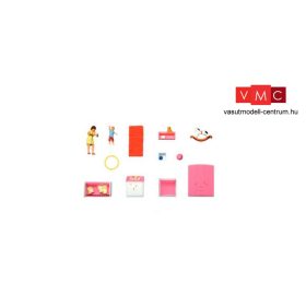 Preiser 10645 Anyuka gyermekével a gyerekszobában (H0)