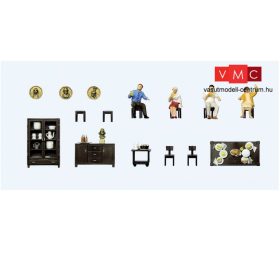 Preiser 10657 Ebéd a családi ebédlőben (H0)