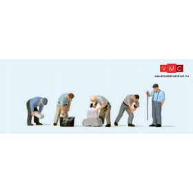 Preiser 10669 Munkások a kőfalnál (H0)