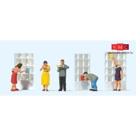 Preiser 10675 A könyvkereskedésben (polcok nélkül) (H0)