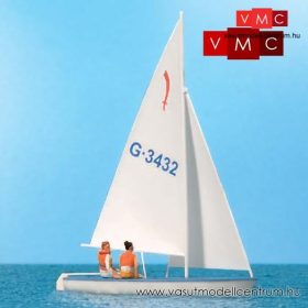 Preiser 10676 Vitorláshajó I. - Korsar - hajósokkal (H0)