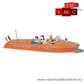   Preiser 10689 Riva Ariston motorcsónak személyzettel I. (H0)