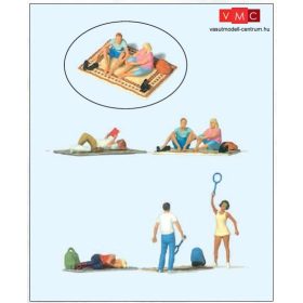 Preiser 10697 Kikapcsolódás a gyepen (H0)