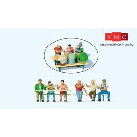 Preiser 10703 Baráti társaság sörözésen (H0)
