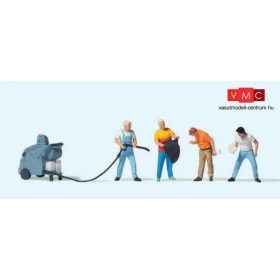 Preiser 10708 Az autómosónál (H0)