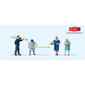 Preiser 10712 A pékségnél (H0)