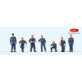 Preiser 10719 Fiatal tűzoltócsapat bevetésen (H0)