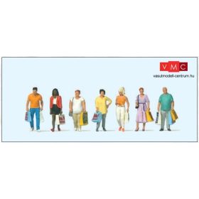 Preiser 10737 Bevásárláson (H0)