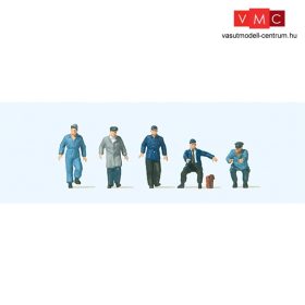   Preiser 10752 Vezetők (ülő, álló), elektromos kofferkulikhoz (17120-17122, 17126) (H0)