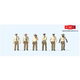 Preiser 10796 US Sheriff amerikai rendőrtisztek (H0)