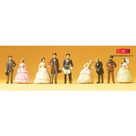 Preiser 12061 II. Ludwig Bajor király és kísérete (H0)