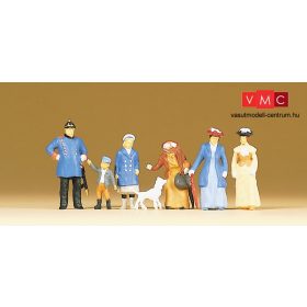  Preiser 12131 Gyalogosok és járókelők az 1900-as évekből (H0)