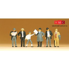 Preiser 12133 Állomási peronon az 1900-as években (H0)