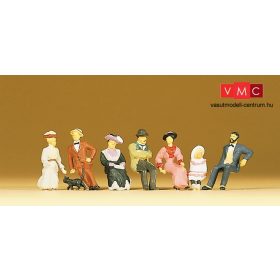   Preiser 12137 Ülő figurák padokhoz az 1900-as évekből (H0)