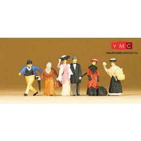 Preiser 12138 Utasok az 1900-as évekből (H0)